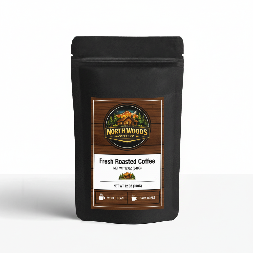 Timber & Ember Blend coffee bag